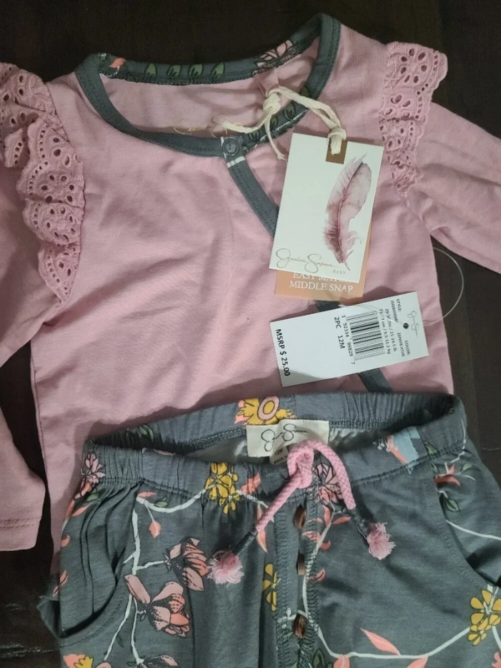 Jessica Simpson Baby 2 Piece Set